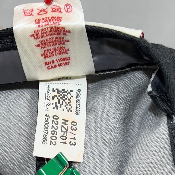 Mitchell & Ness Brooklyn Nets NBA Snapback Hat Gray Adjustable Basketball Mens - Picture 11 of 16